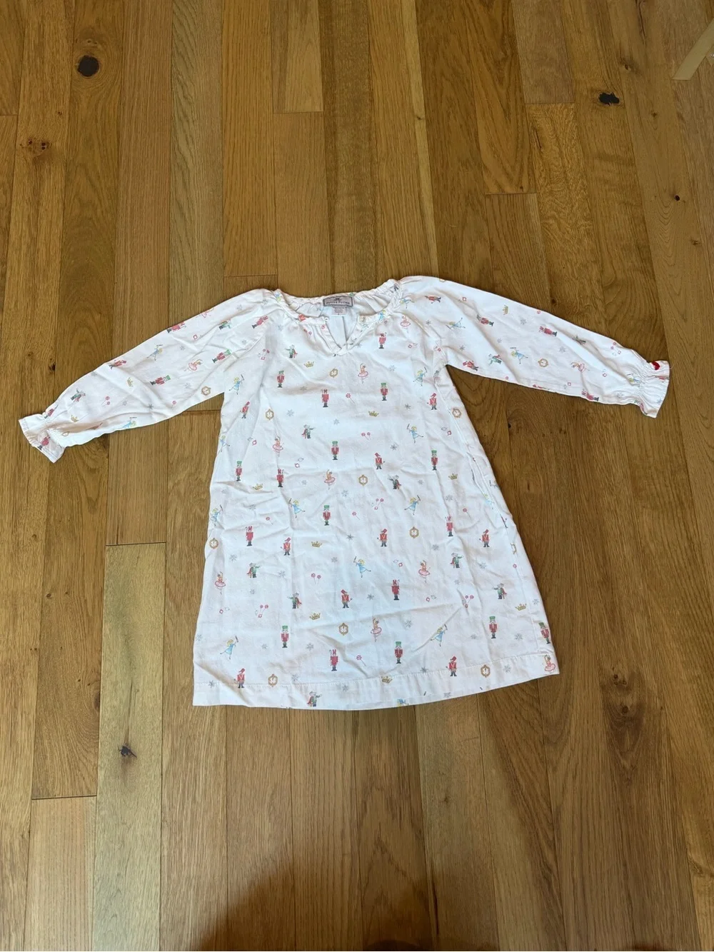 🎄 Petite Plume Nutcracker Nightgown Girls Size 3 EUC